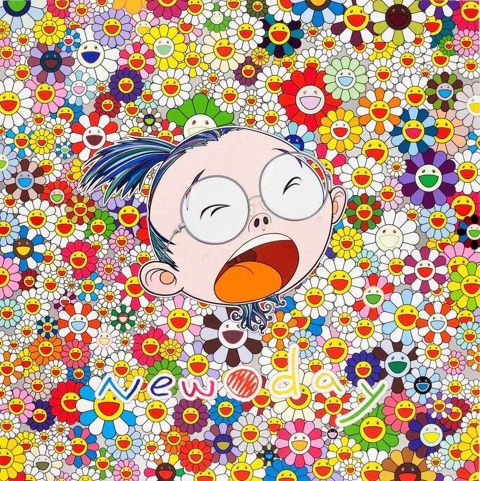 TAKASHI MURAKAMI  - TAKASHI MURAKAMI: NEW DAY: SELF-PORTRAIT
